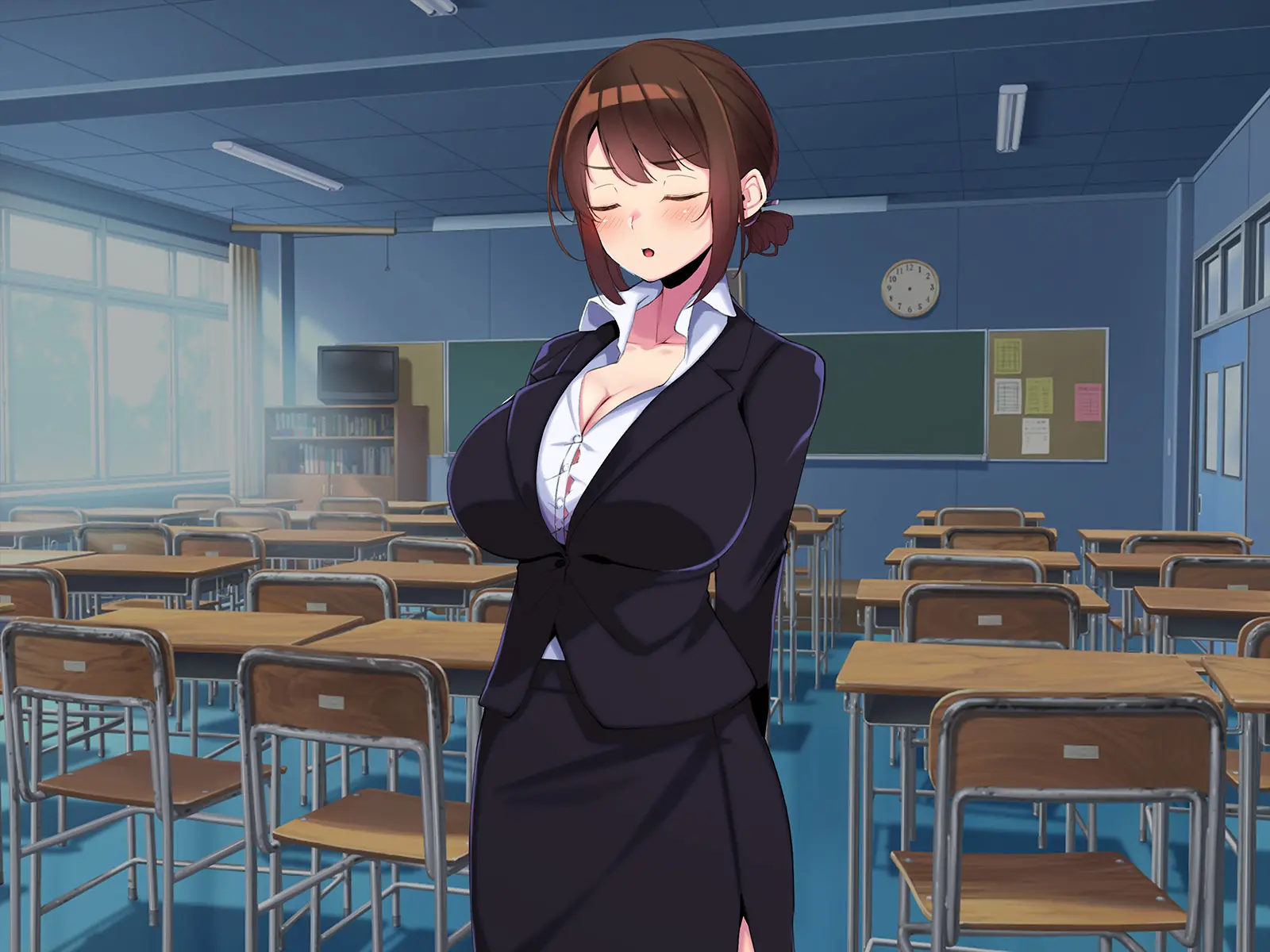 Boku Dake Ni Ecchi Oppai O Kureru Yuuki Sensei. | 나에게만 포상을 주는 유우키 선생님